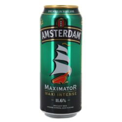 Bières en canettes - Amsterdam Maximator 50cl