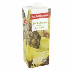 Jus de fruits - Jus d'ananas Rochambeau 1L