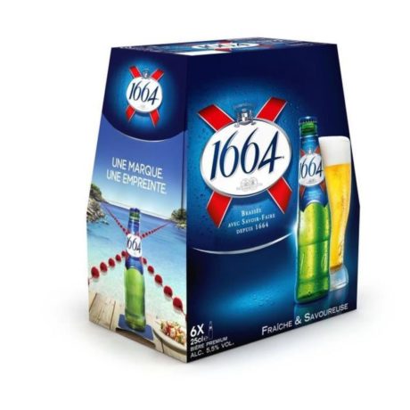 Packs de bière - 1664 6x25cl