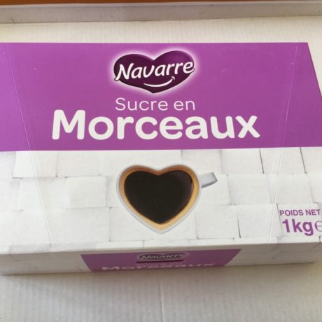 Sucre en morceaux