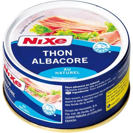Conserve de thon nature